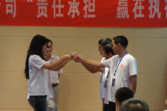 責任承擔、贏在執行，打造核心團隊